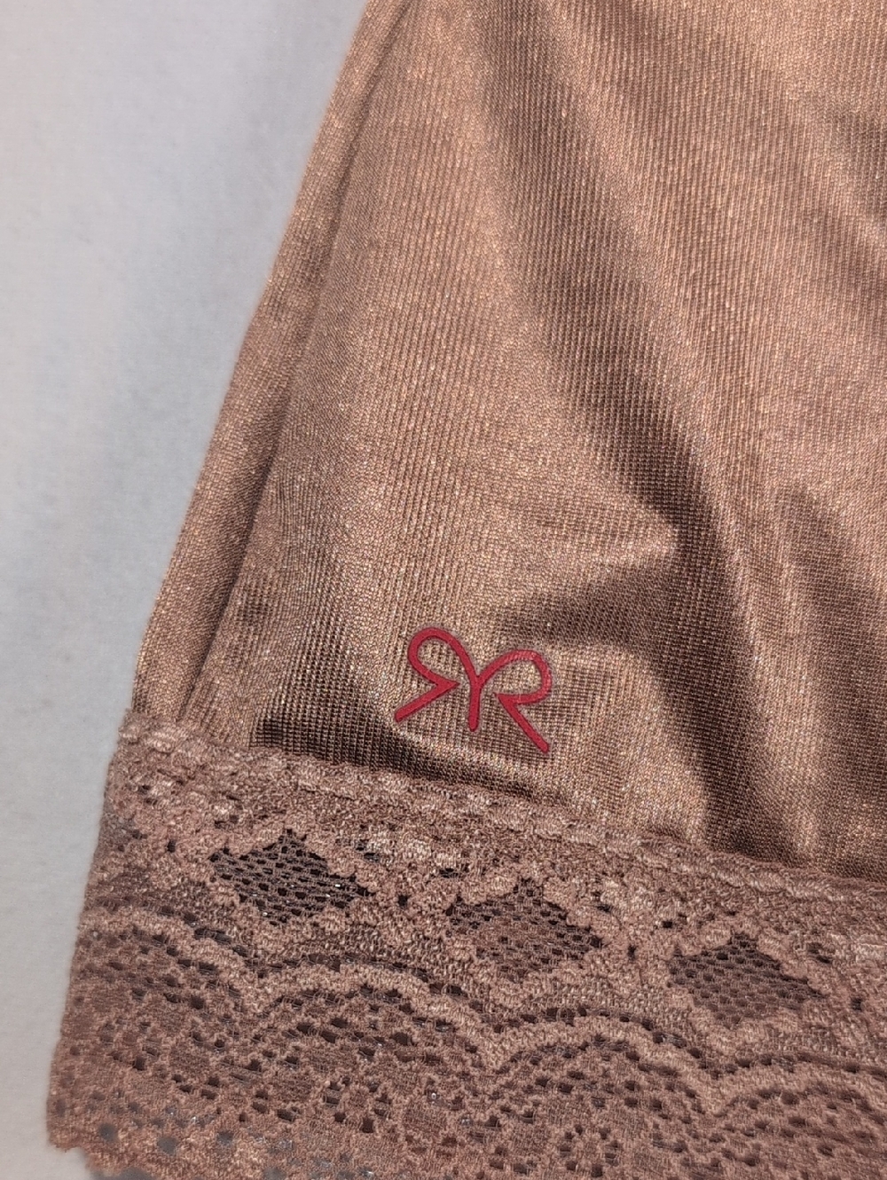 Ruby Ribbon Pin-Up Cami Level 4 Support Size 42 in Latte Brown - Picture 3 of 5